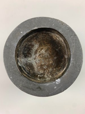 Vase, diskometal, Just Andersen