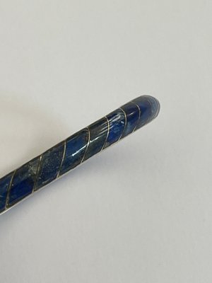 Sølv lapis armbånd