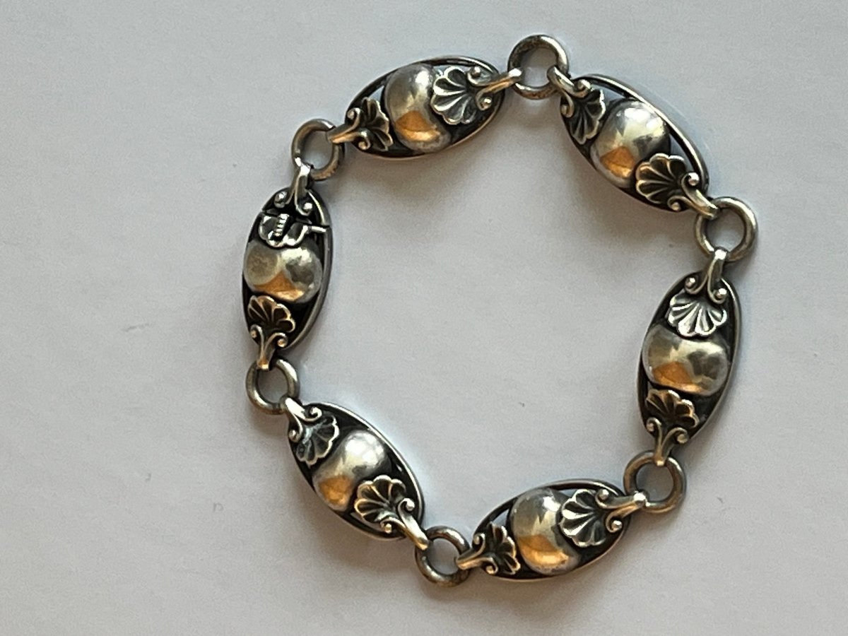 Frantz Hingelberg sølv armbånd