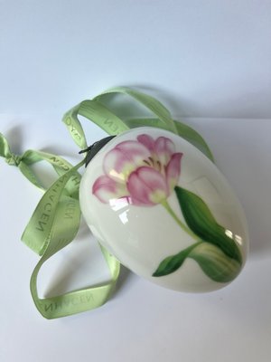 Royal Copenhagen stort påskeæg med tulipan
