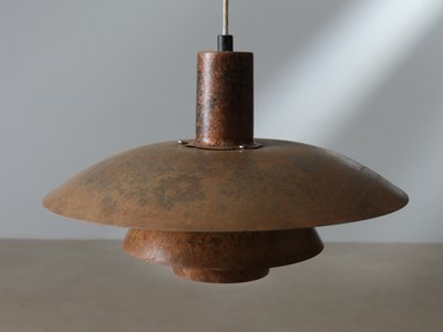 Unik patineret PH lampe