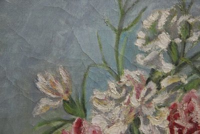 Blomstermaleri af Baldwin Peterson