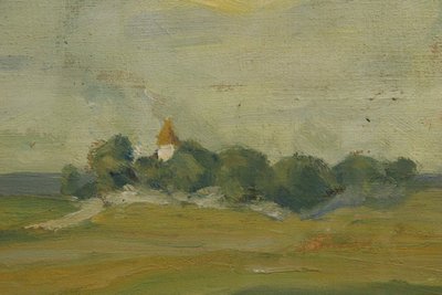 Landskabsmaleri af sommerlandet