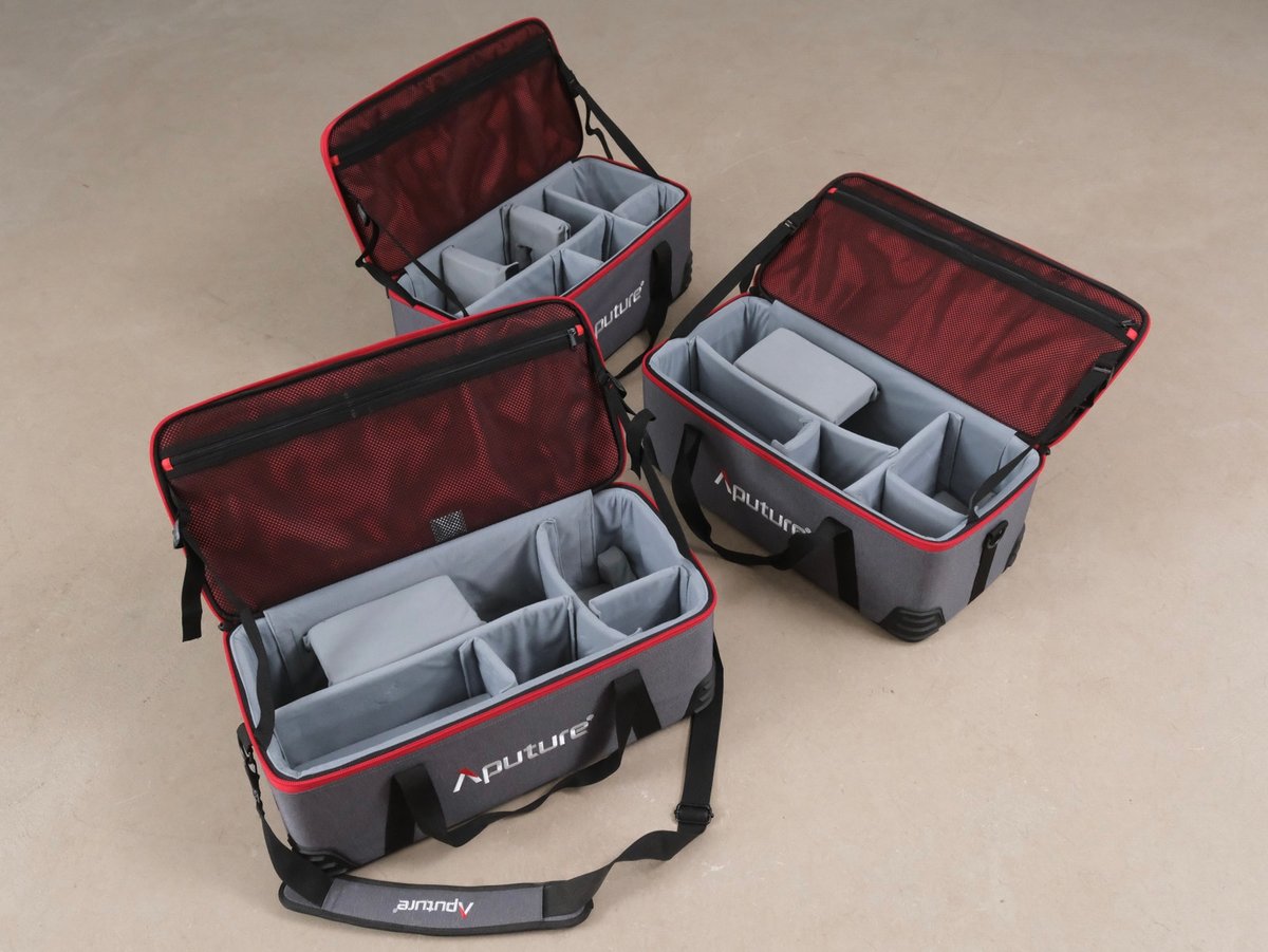 Aputure transporttasker til studieudstyr