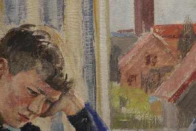Bengt Koch portrætmaleri 1954