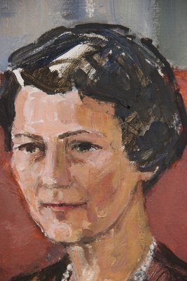 Bengt Koch kvindeligt portræt 1954