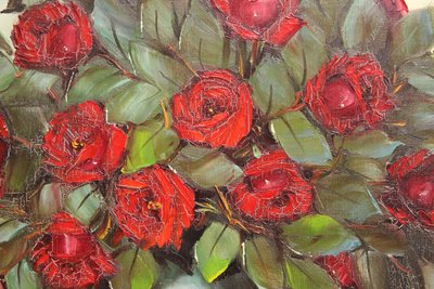 Stilleben af blomster