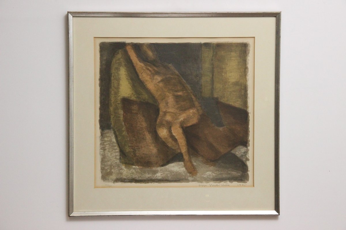 Semi abstrakt kunsttryk