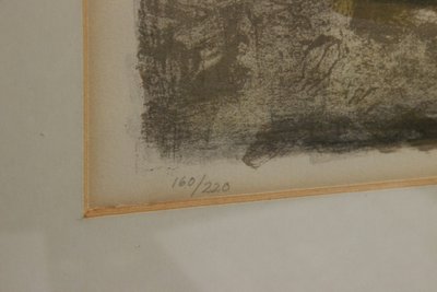 Semi abstrakt kunsttryk
