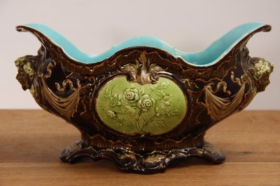 Rörstrand majolica jardinière
