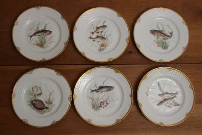 B&G 18 stk fisketallerkner