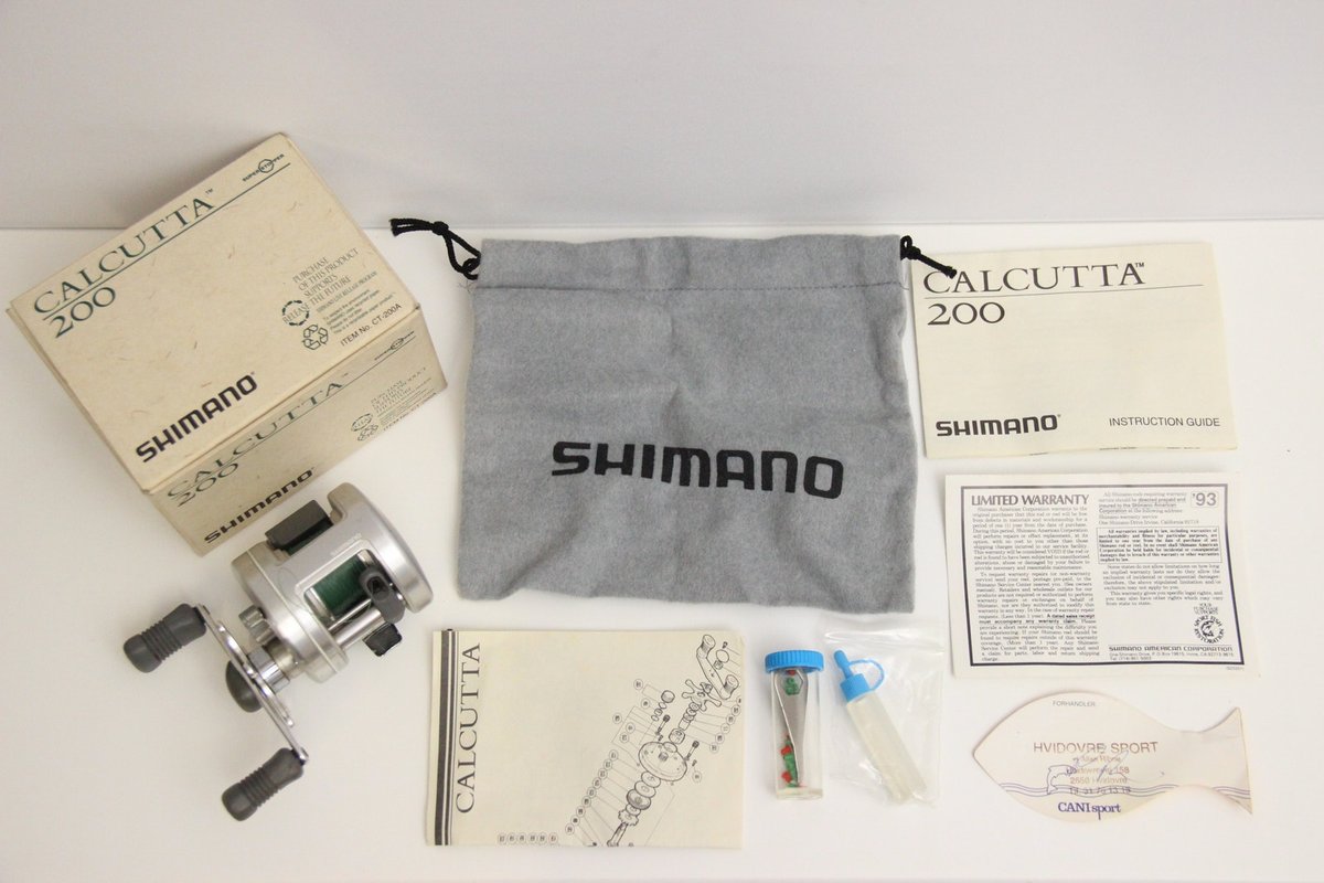 Shimano Calcutta 200 multi fiskehjul