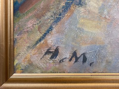 Maleri af Henry Mumm 1894-1981