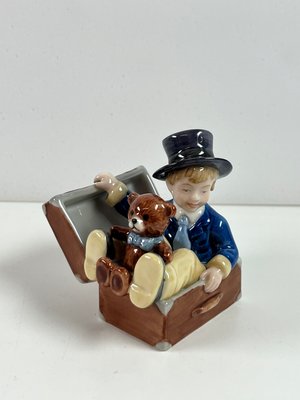 Royal Copenhagen H.C. Andersen figur den flyvende kuffert