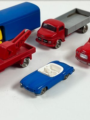 5 stk. Lego biler