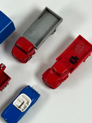 5 stk. Lego biler