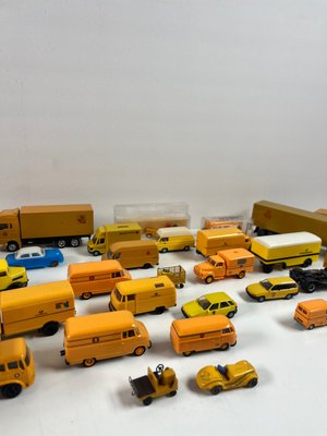 Stor samling Merling biler.