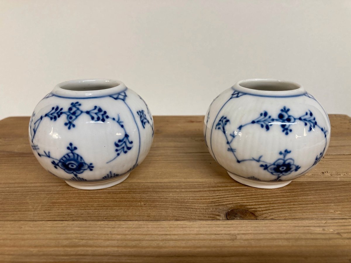 Par musselmalet vase