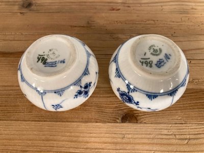 Musselmalet Vase