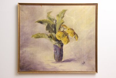 Blomsterportræt stilleben
