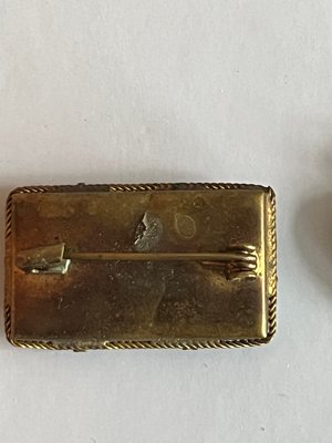 Vintage mikromosaik halskæde og broche