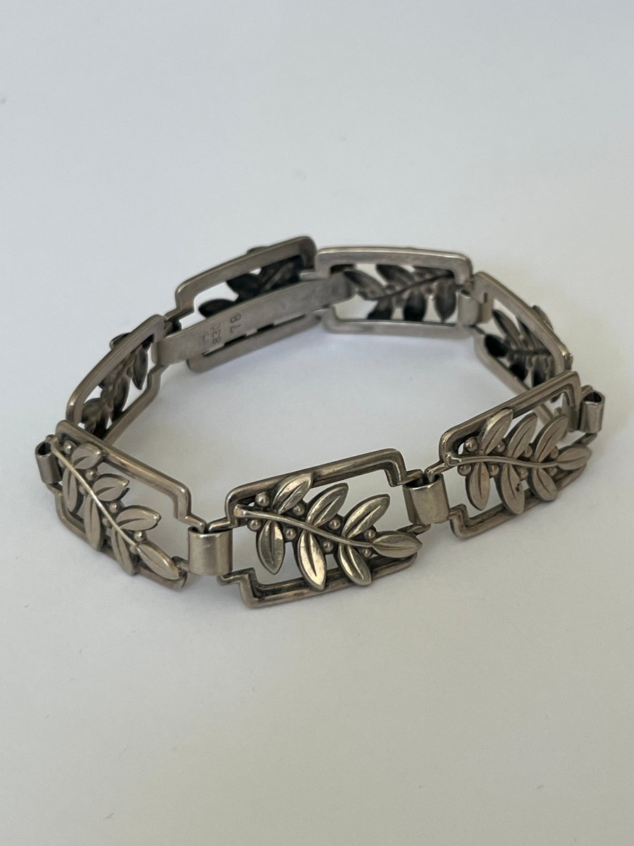 Carl M Cohr sølv armbånd