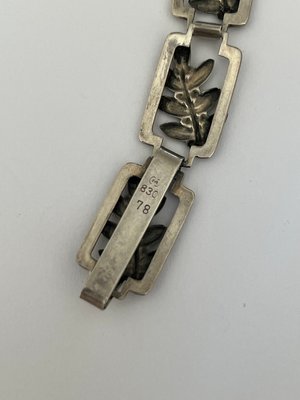 Carl M Cohr sølv armbånd