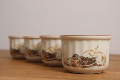 Porcelæn kop skål “Hunting Set” af Mads Stage for Villeroy & Boch