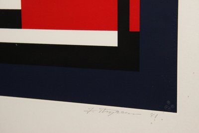 Jette Thyssen “Space Solar III” serigrafi tryk
