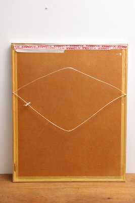 Jette Thyssen geometrisk serigrafi signeret nummereret 1983