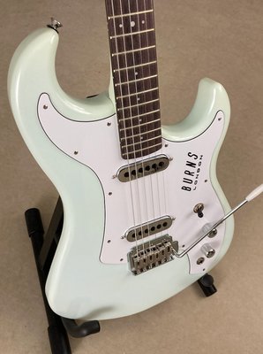 Burns London SSJ Elguitar Surf Green