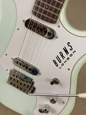 Burns London SSJ Elguitar Surf Green