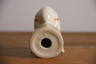 Aluminia Royal Copenhagen Engel Lysestage af Nils Thorsson