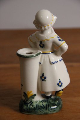 Aluminia Børnehjælpsfigur Pernille 1956 af Herluf Jensenius