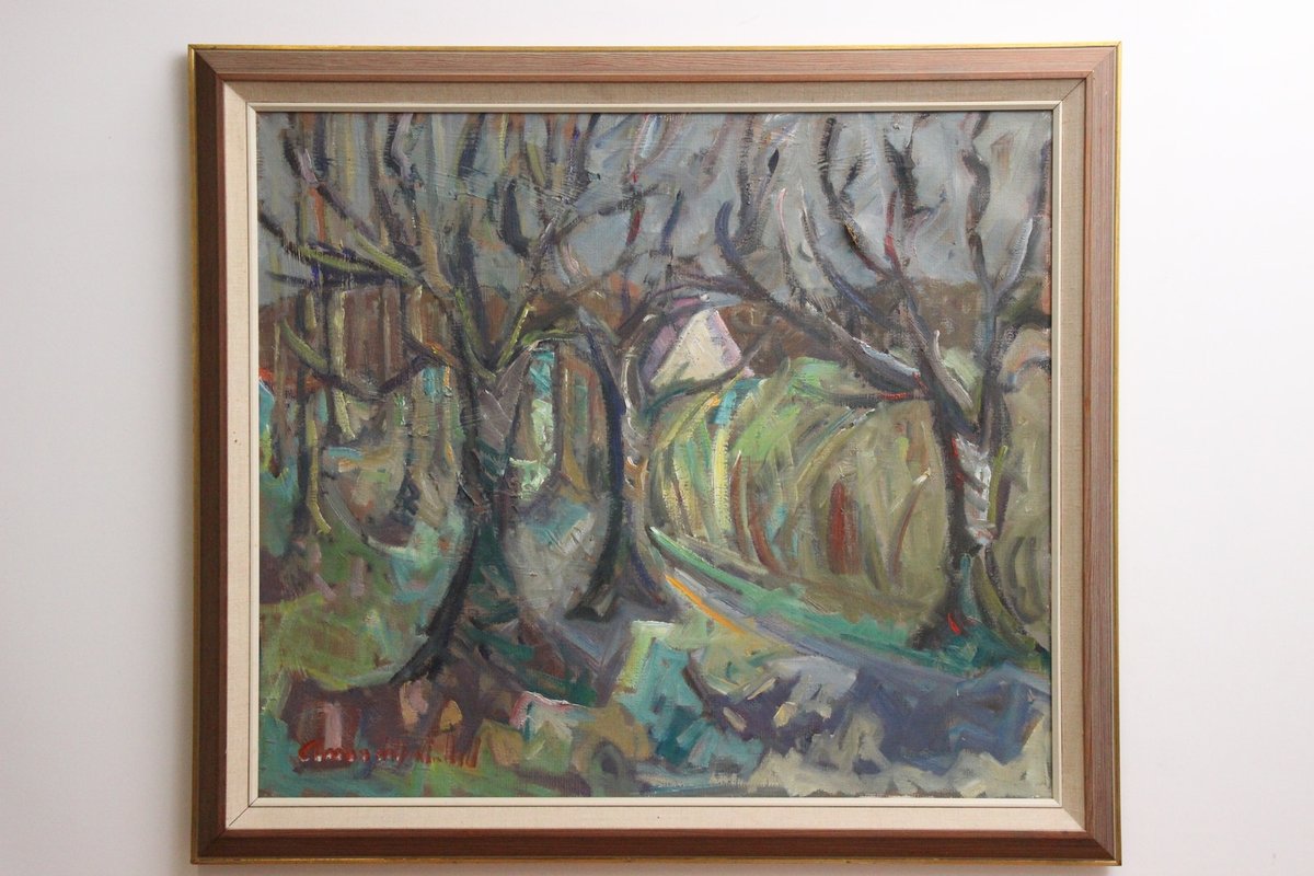 Arnold W. Pedersen maleri