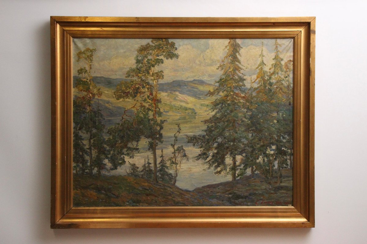 Maleri af skovsø