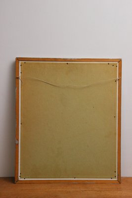Abstrakt signeret maleri