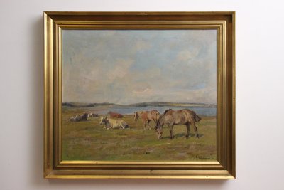Dansk landskabsmaleri mark maleri