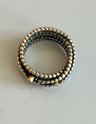Unika Guldsmede ring med diamanter