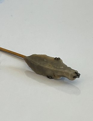 Pin med økse af flint
