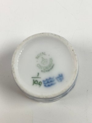4 stk Royal Copenhagen saltkar nr. 199