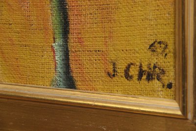 Abstrakt kubistisk maleri