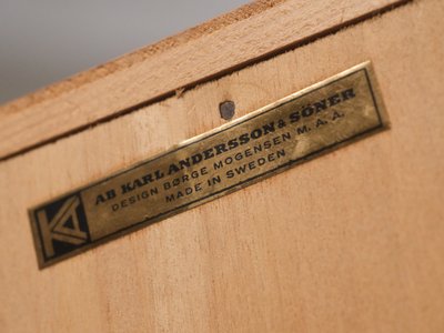Børge Mogensen reol i eg