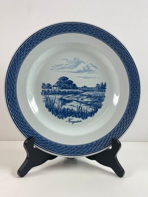 22 stk Royal Copenhagen fajance platter.
