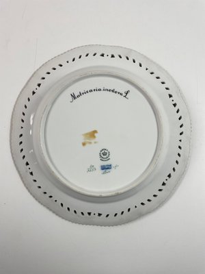 Flora Danica tallerken blomster motiv