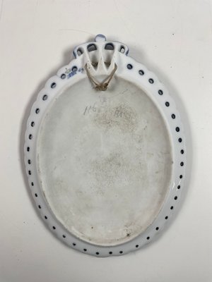 Royal Copenhagen jubilæumsplakette Christian IX, 8. april 1898
