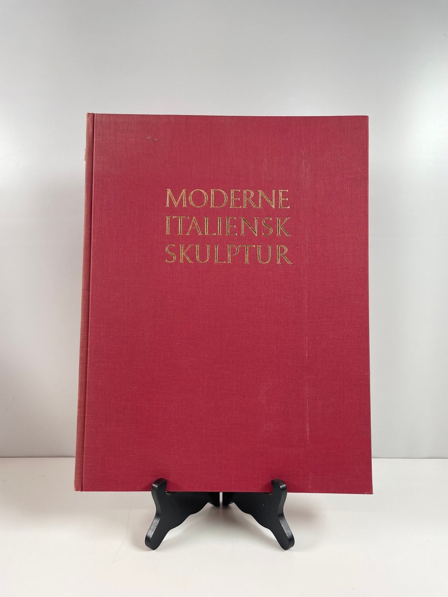 Kunstbog af Moderne Italiensk Skulptur