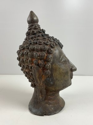 Buddha hoved skulptur
