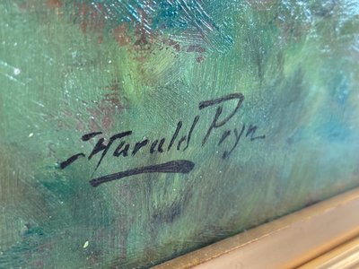 Maleri af Harald Pryn 1891 1968