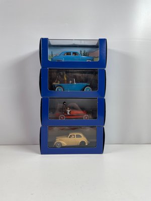 43 stk sjælden samling af tintin modelbiler.